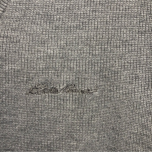 Eddie Bauer Golf Men’s EBTEK  Ribbed V-Neck Long Sleeve pullover Sweater Size M - Picture 4 of 11